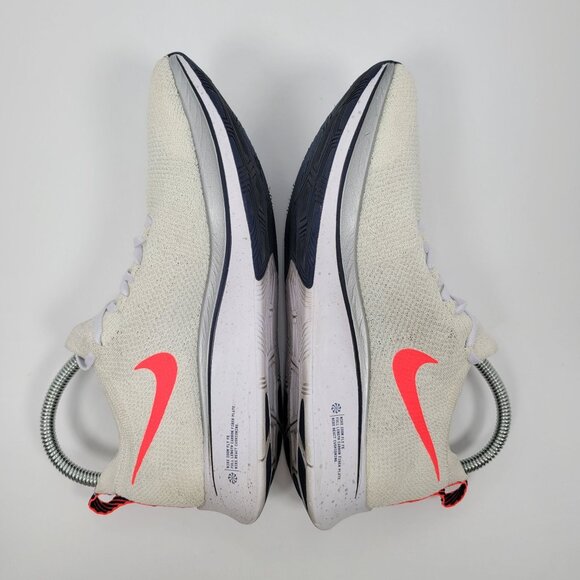 Nike Zoom Fly Flyknit Bright Crimson Men's Running Shoes AR4562-164 US Size 8 - Picture 6 of 8